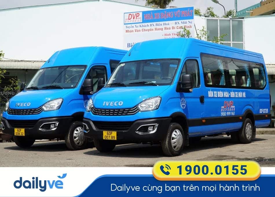 Nhà xe DVD Express từ Biên Hòa đi Phan Thiết