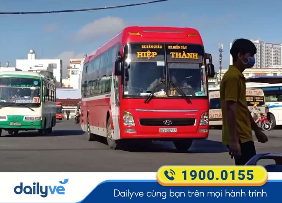 Nhà xe Hiệp Thành tuyến xe Sài Gòn đi Tháp Mười