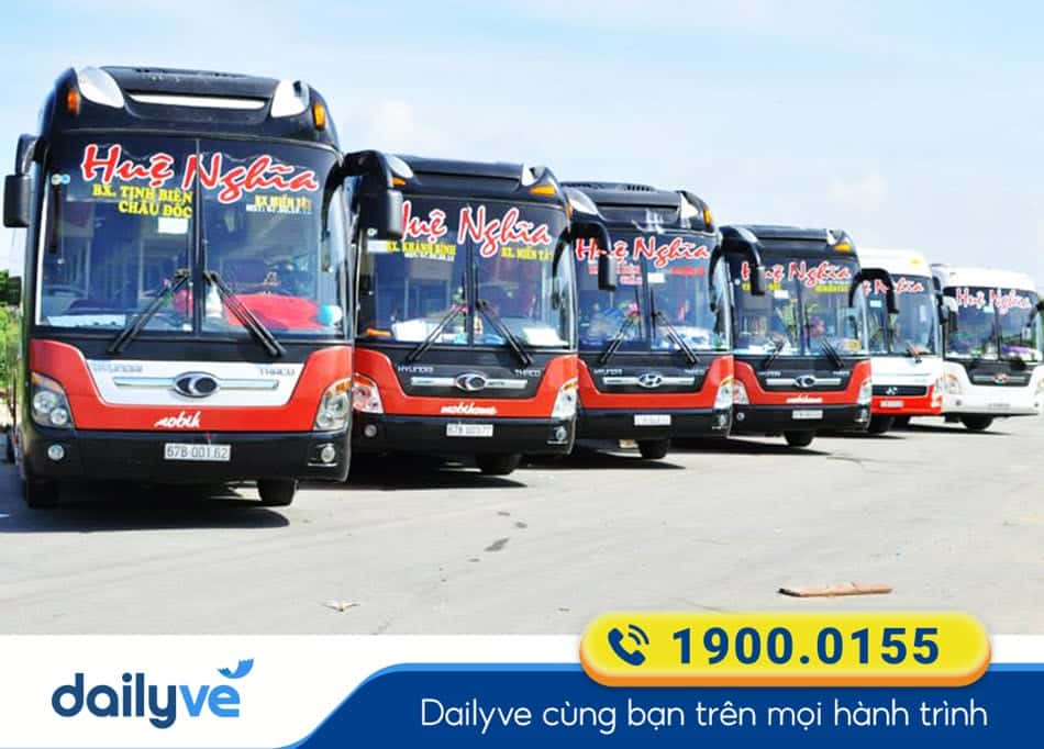 Nhà xe Huệ Nghĩa đi An Giang từ Bình Dương