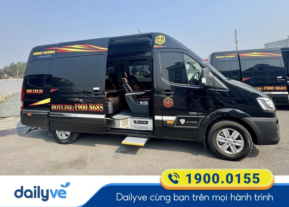 Nhà xe Hùng Vương Limousine từ Phú Thọ đi Hà Đông