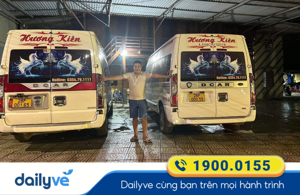 Nhà xe Hương Kiên tuyến Hòa Bình đi Hà Nội