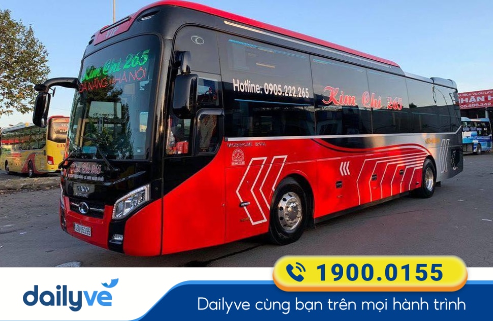 Nhà xe Kim Chi 265 tuyến Hà Nội đi Quảng Trị