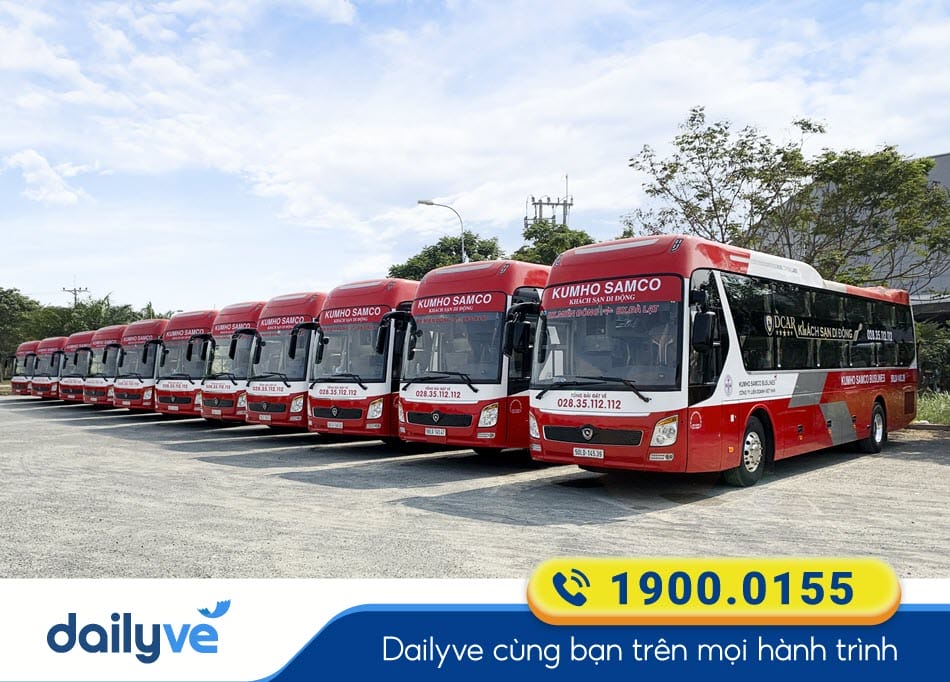 Nhà xe Kumho Samco Buslines đi Nha Trang từ Phan Thiết