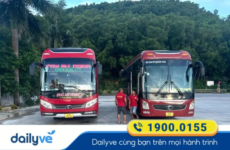 Nhà xe Phú Mỹ Hạnh từ Tam Kỳ đi Bến xe Nước Ngầm