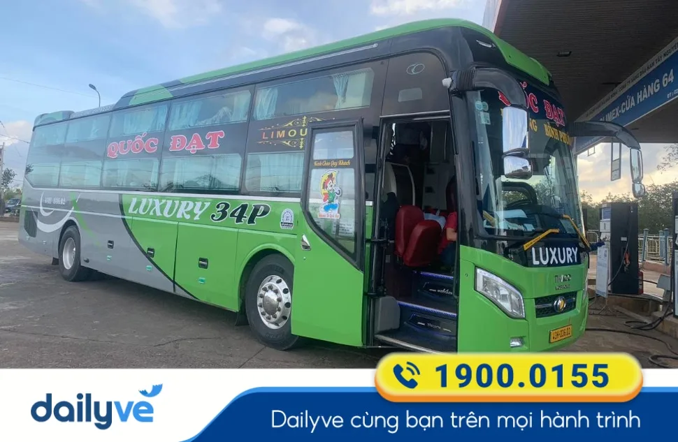 Nhà xe Quốc Đạt từ Quảng Nam đi Gia Lai