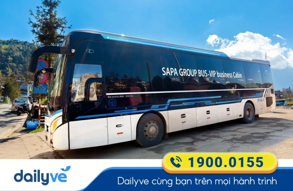 Nhà xe Sapa Group Bus từ Lào Cai đi Sân bay Nội Bài