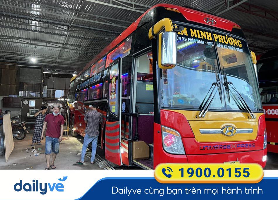 Nhà xe Tâm Minh Phương Huế đi Sài Gòn
