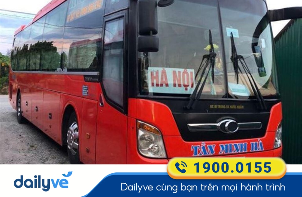 Nhà xe Tân Minh Hà tuyến Hà Tinh đi Hà Nội