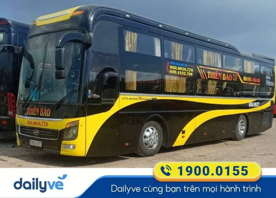 Xe khách Thiên Bảo đi Bình Dương từ Đồng Tháp