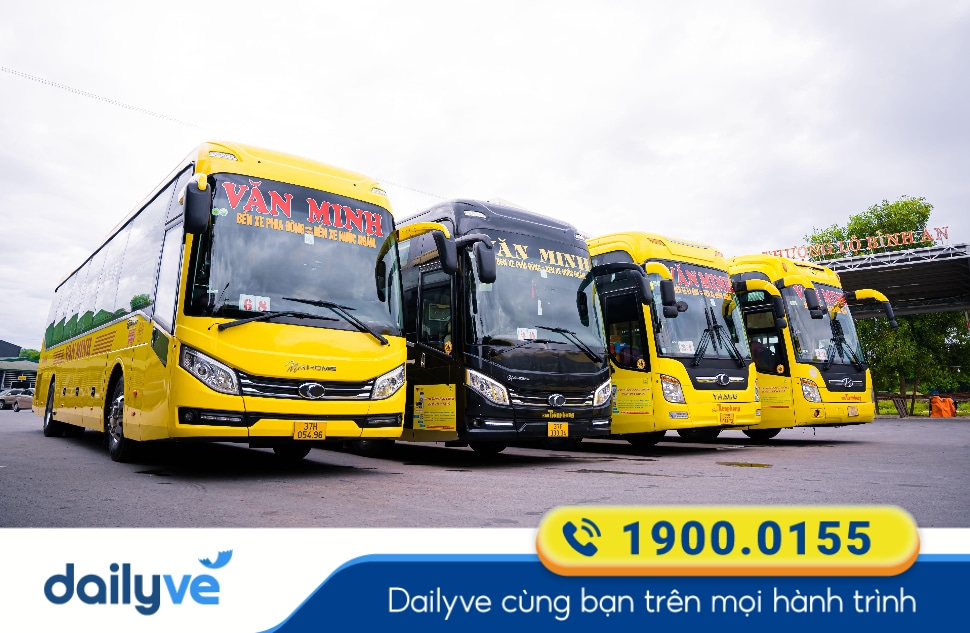 Nhà xe Văn Minh tuyến Hà Tĩnh đi Đà Nẵng