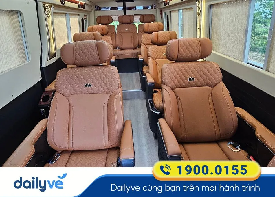 Nội thất xe hiện đại và cao cấp