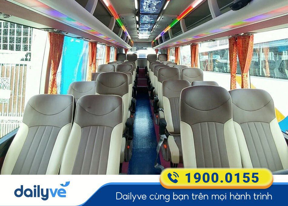 Tiện ích xe ghế 30 chỗ của nhà xe Duy Duy Nam Định