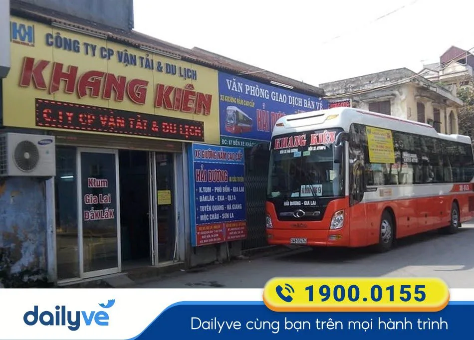 Văn phòng nhà xe Khang Kiên tại Hải Dương