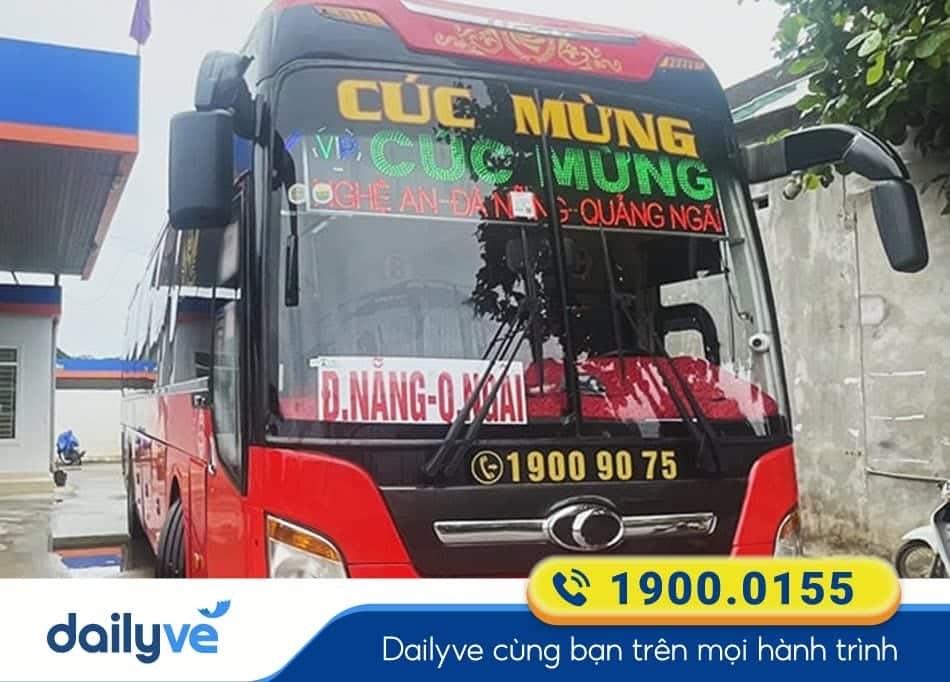 Nhà xe Cúc Mừng Đà Nẵng đi Nghệ An