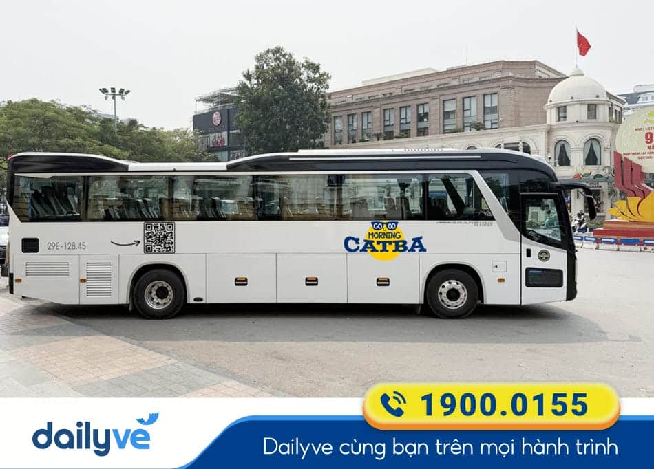 Nhà xe Good Morning Cát Bà từ Cát Hải đi Hà Nội