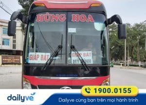 Nhà xe Hùng Hoa từ Thanh Hóa đi Bến xe Giáp Bát