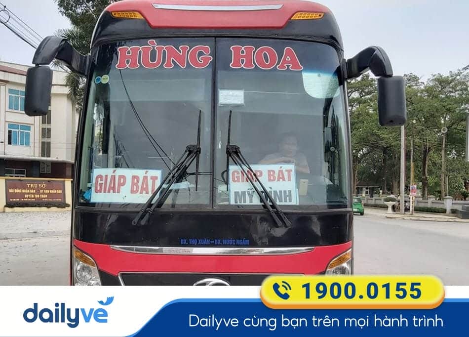 Nhà xe Hùng Hoa tuyến Hà Nội đi Thanh Hóa