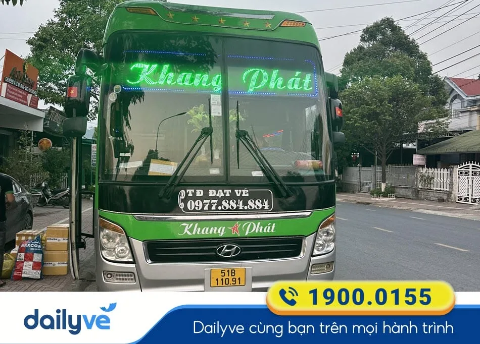 Nhà xe Khang Phát tuyến Sài Gòn đi Đắk Lắk