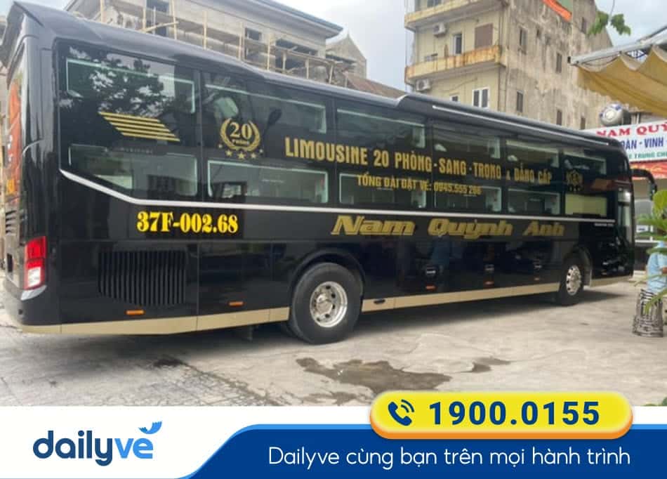 Nhà xe Nam Quỳnh Anh đi Cửa Lò từ Hà Nội chất lượng cao