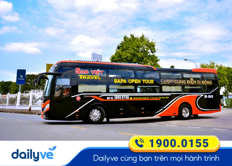 Nhà xe Sao Việt từ Hà Nội đi Bát Xát