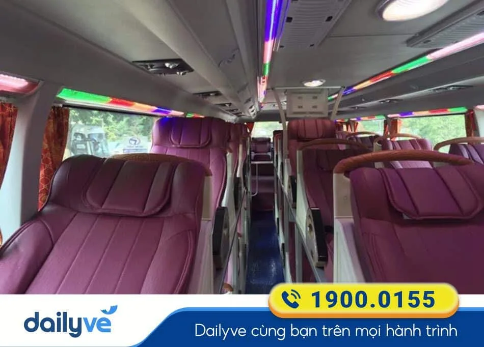 Tiện ích xe giường nằm thế hệ mới của nhà xe A Liêm Lagi