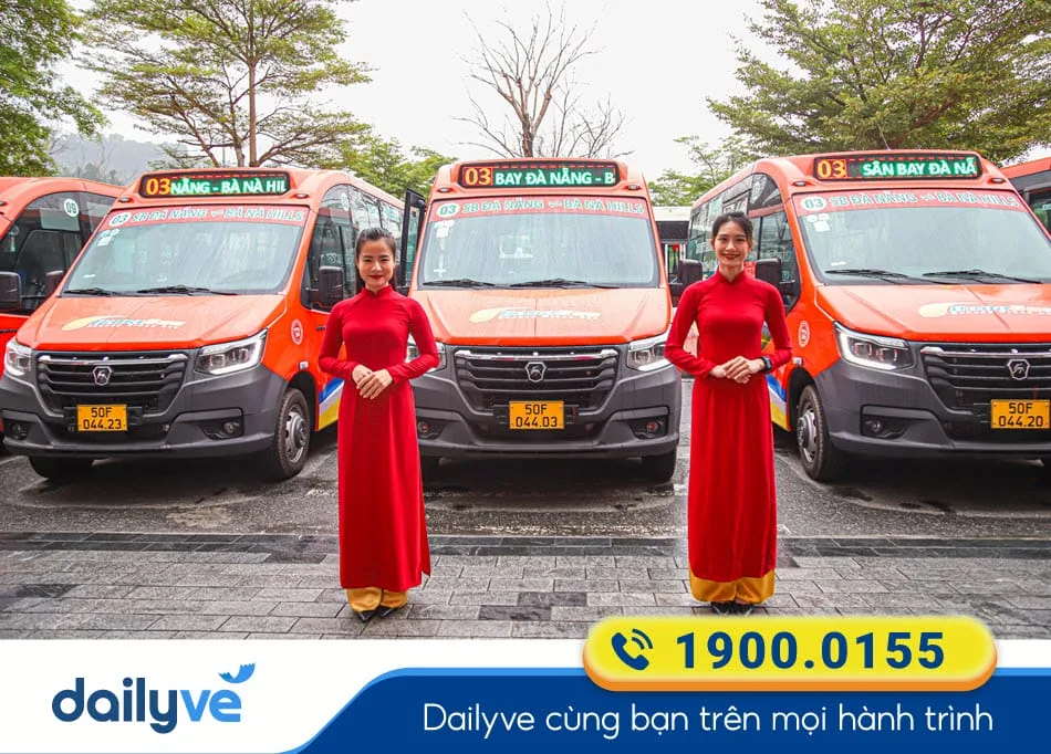 Phương tiện xe buýt từ Sân bay Đà Nẵng đi Nội thành