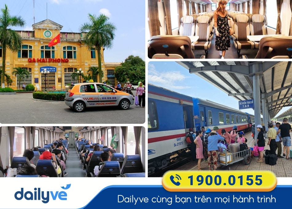 Vé tàu Hà Nội đi Hải Phòng nhiều ưu đãi