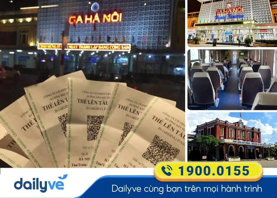 Vé tàu Hà Nội đi Huế nhiều ưu đãi