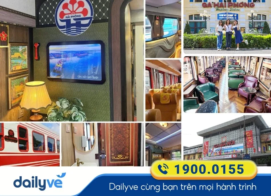 Vé tàu Hải Phòng đi Hà Nội ưu đãi nhất