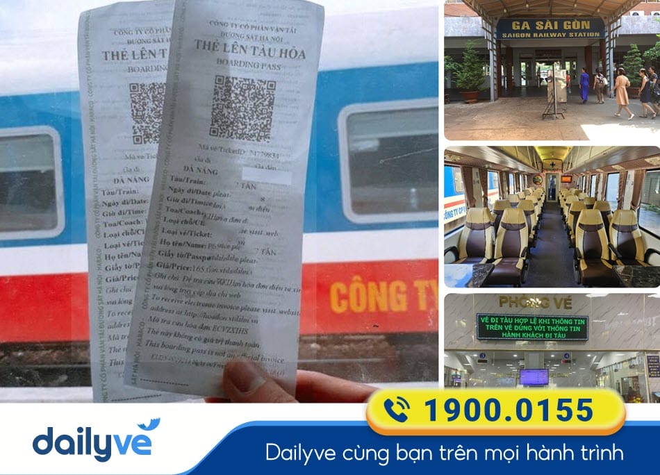 Vé tàu hỏa từ Đà Nẵng đi Sài Gòn