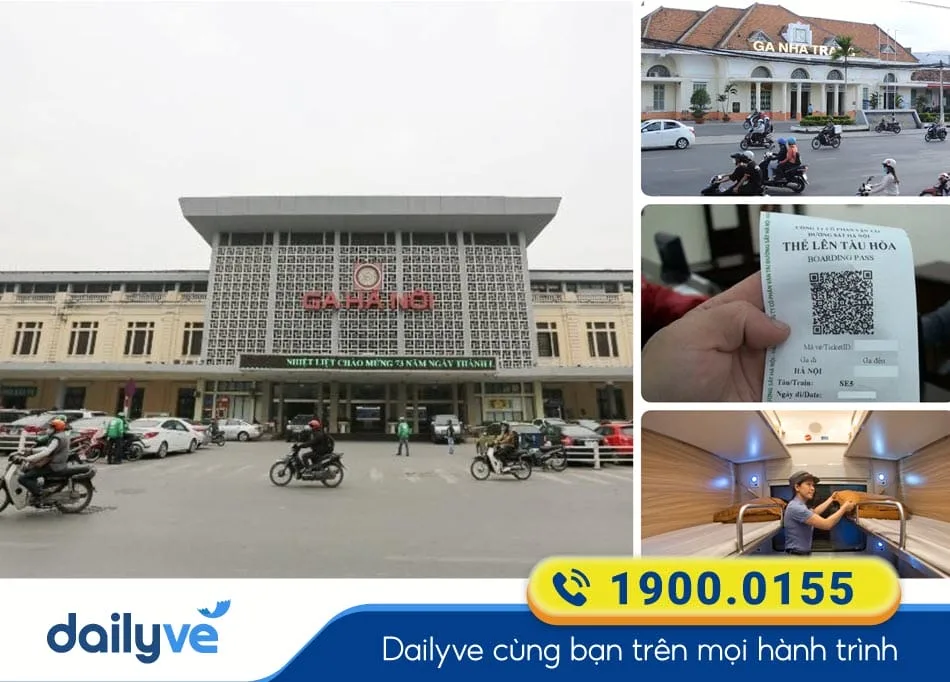 Vé tàu hỏa từ Hà Nội đi Nha Trang