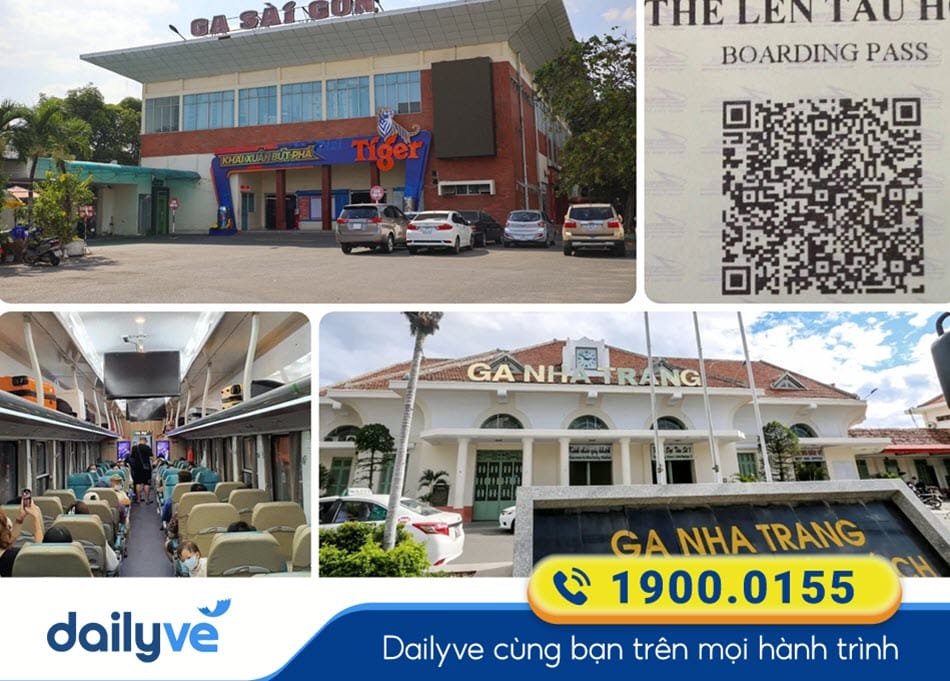 Vé tàu hỏa từ Sài Gòn đi Nha Trang