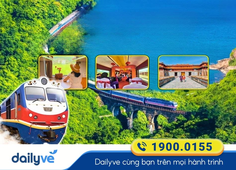 Vé tàu từ Huế đi Đà Nẵng nhiều ưu đãi