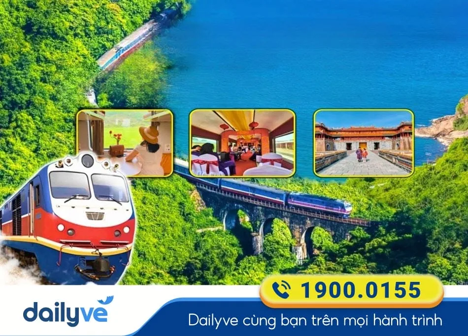 Vé tàu từ Huế đi Đà Nẵng nhiều ưu đãi