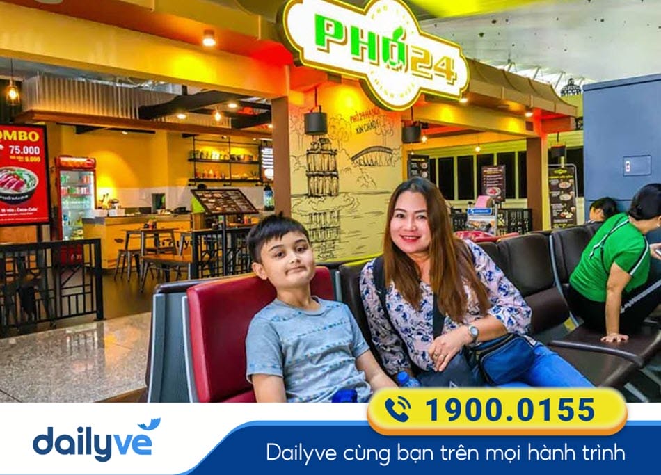 Dịch vụ ăn uống tại Sân bay Nội Bài