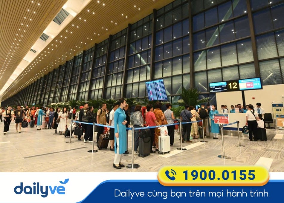 Khu vực check-in tại nhà ga T3 - Sân bay Quốc tế Tân Sơn Nhất