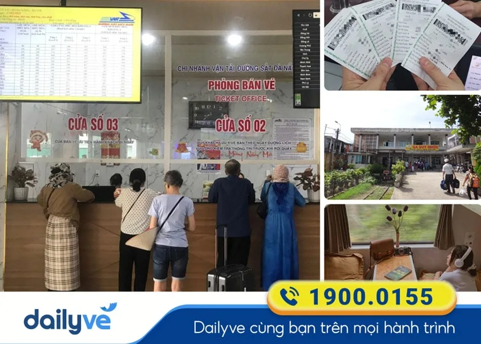 Lưu ý khi đặt vé tàu từ Đà Nẵng đi Quy Nhơn
