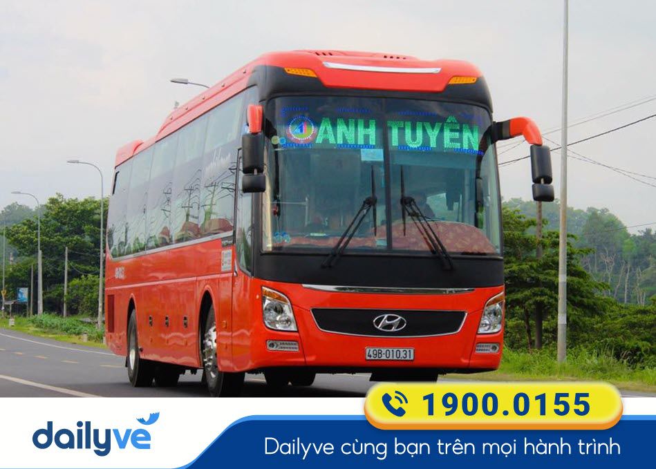 Nhà xe Anh Tuyên từ Sài Gòn đi Lâm Đồng
