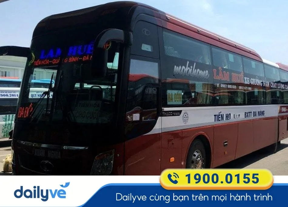 Nhà xe Lâm Huề từ Đà Nẵng đi Quảng Bình