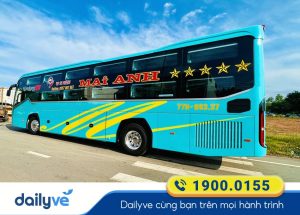 Nhà xe Mai Anh tuyến Lâm Đồng đi Bình Định