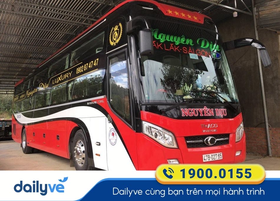 Nhà xe Nguyên Dịu tuyến Sài Gòn đi Đắk Lắk