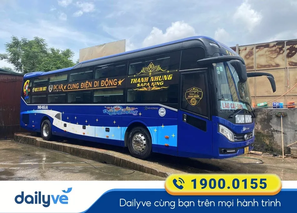 Nhà xe Thanh Nhung tuyến Bắc Giang đi Lào Cai