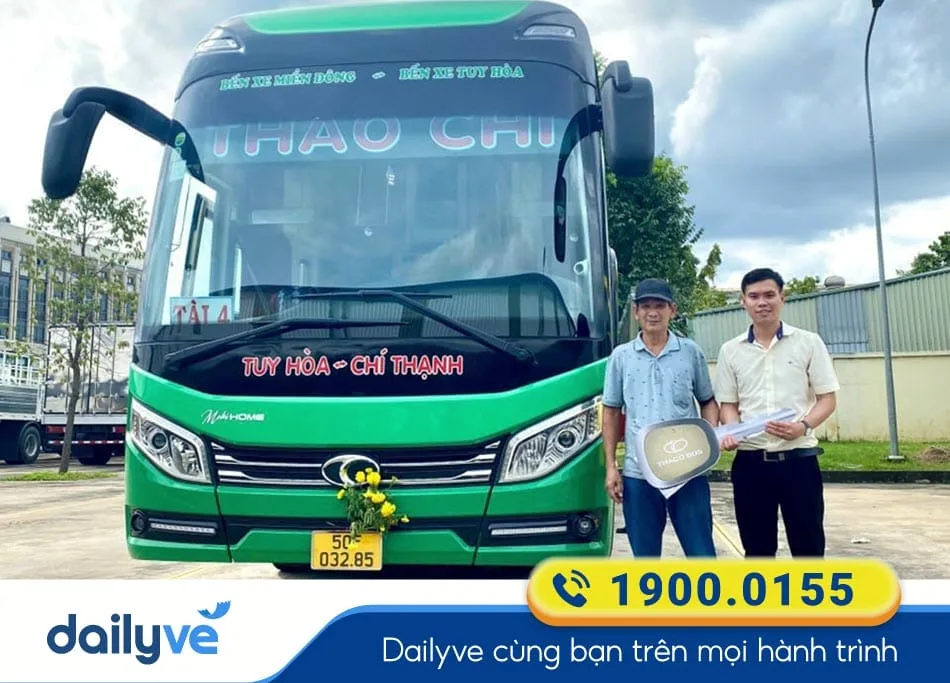 Nhà xe Thảo Chi tuyến Sài Gòn đi Tuy Hòa - Phú Yên