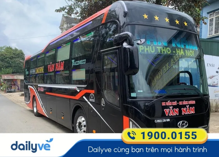 Nhà xe Văn Năm tuyến Phú Thọ đi Bình Dương