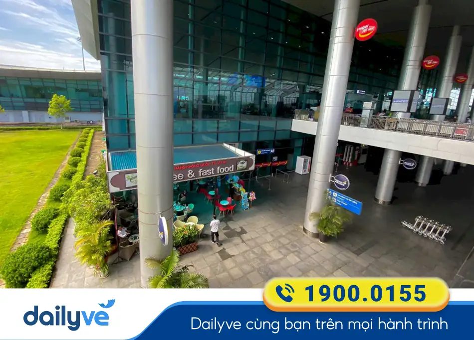 Thiết kế 2 tầng với nhiều công năng tại Nhà ga sân bay Cát Bi