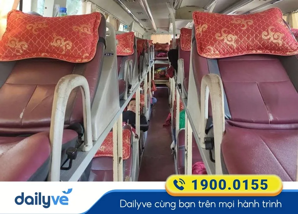 Tiện nghi xe giường nằm 40 chỗ