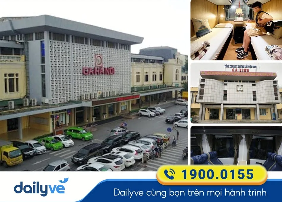 Trải nghiệm chuyến tàu hỏa từ Hà Nội đi Vinh