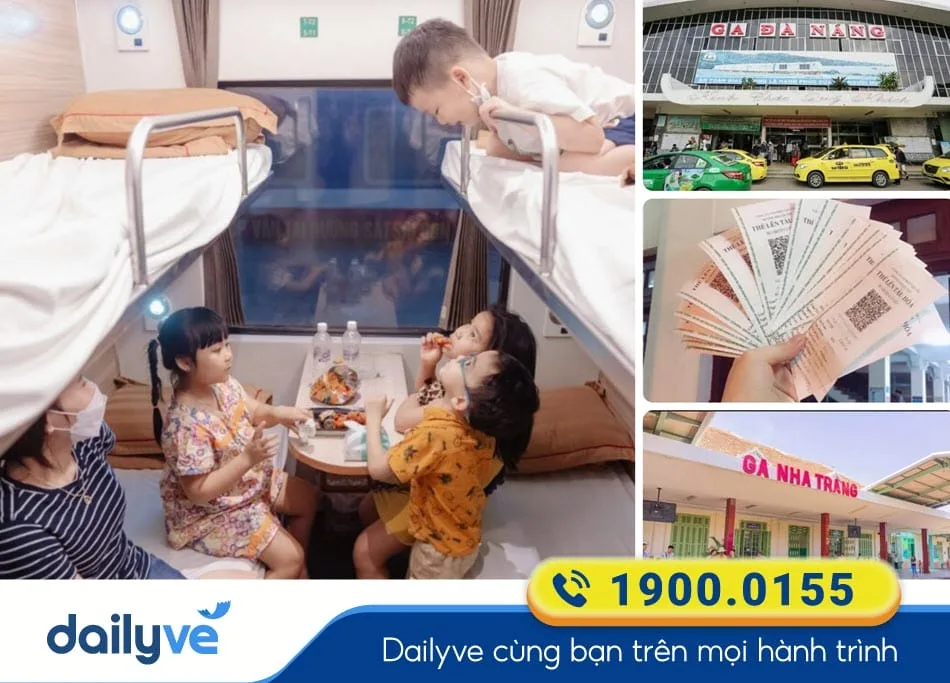Vé tàu từ Đà Nẵng đi Nha Trang
