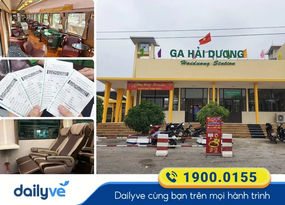 Vé tàu từ Hà Nội đi Hải Dương