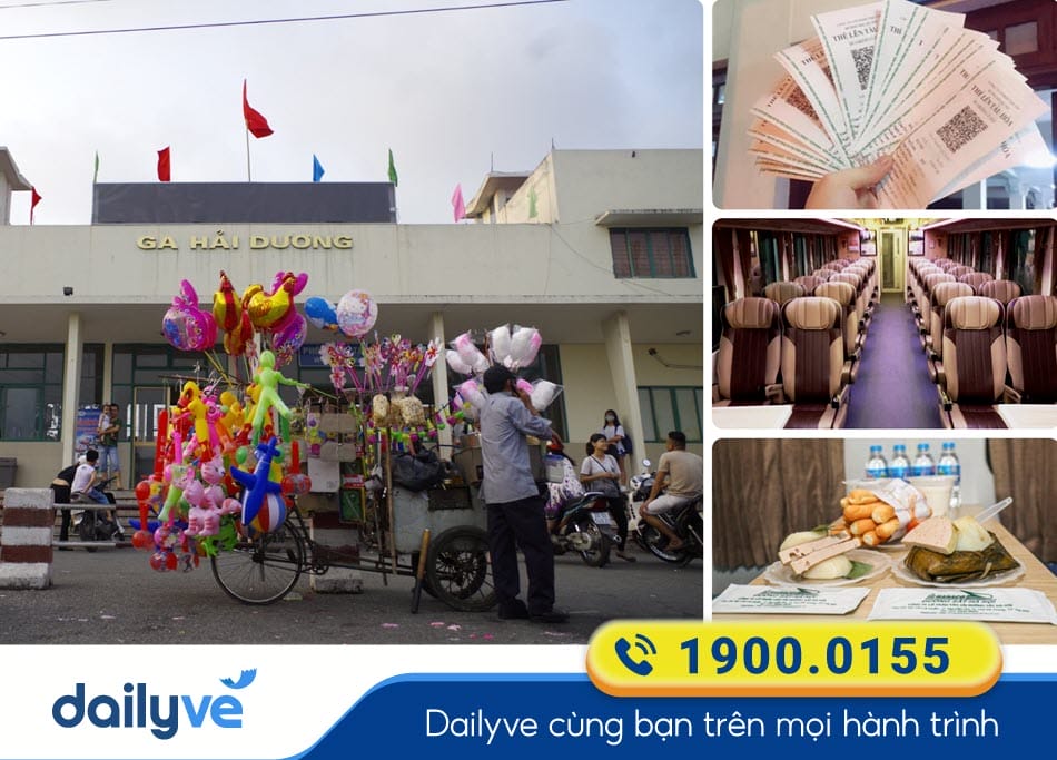Vé tàu từ Hải Dương đi Hà Nội